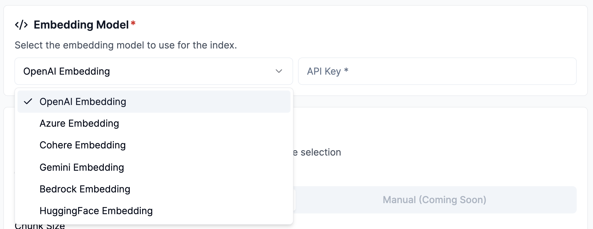 embed model