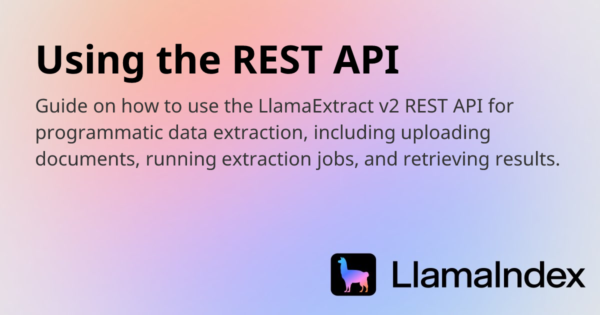 Using the REST API | Developer Documentation