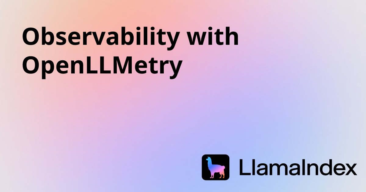 Observability with OpenLLMetry | Developer Documentation