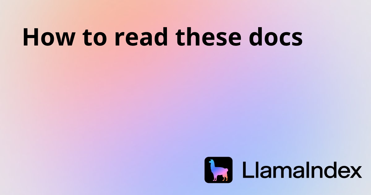 How to read these docs | Developer Documentation