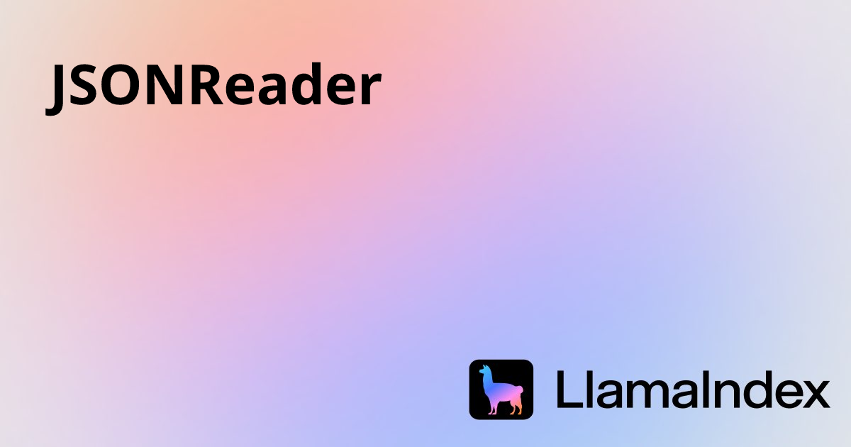 JSONReader | Developer Documentation