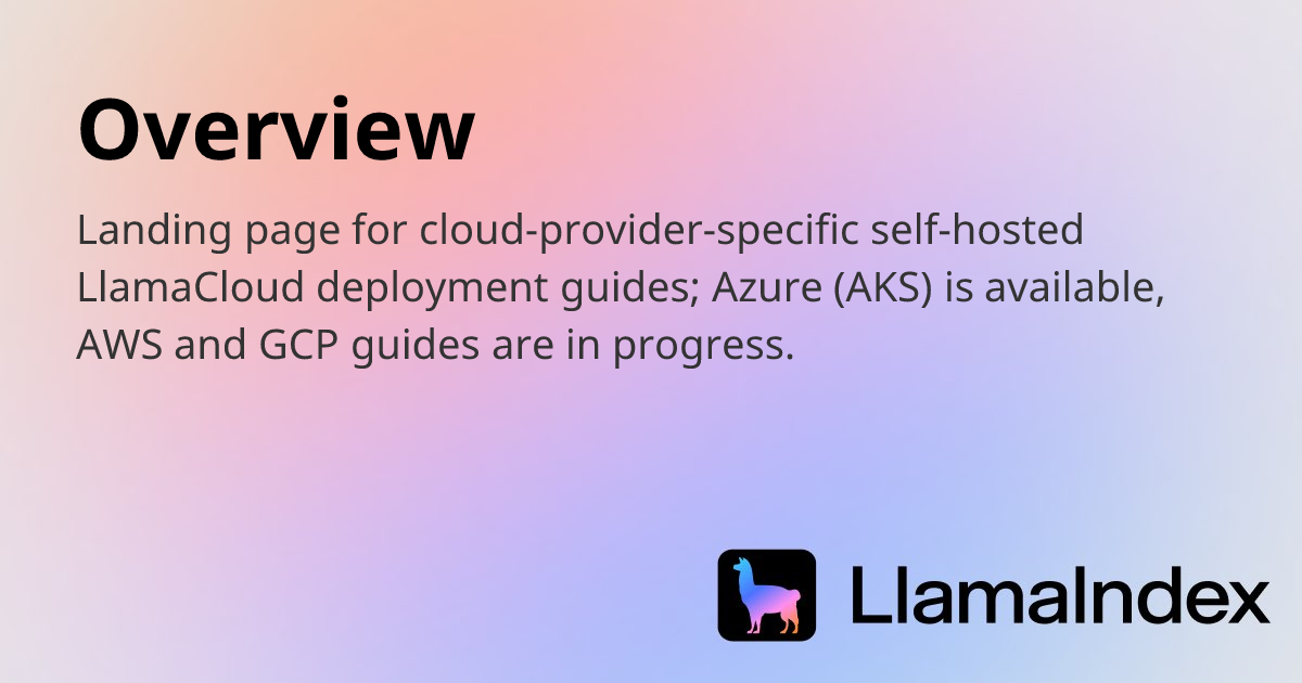 Overview | Developer Documentation