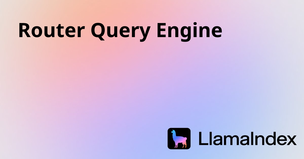 Router Query Engine | Developer Documentation