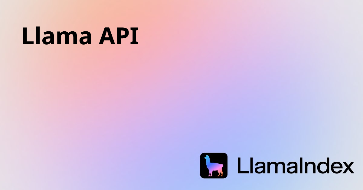 Llama API | Developer Documentation