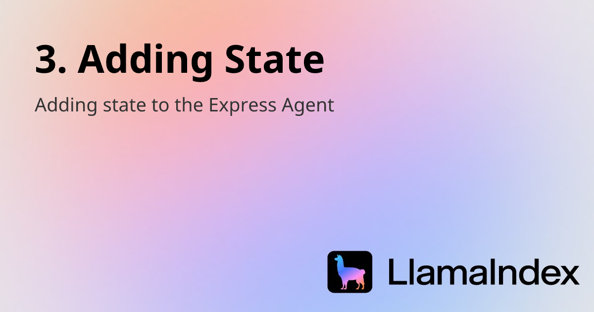 3. Adding State | Developer Documentation