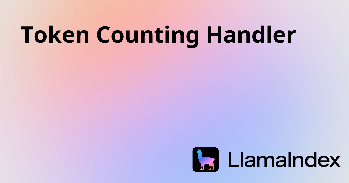 Token Counting Handler | Developer Documentation