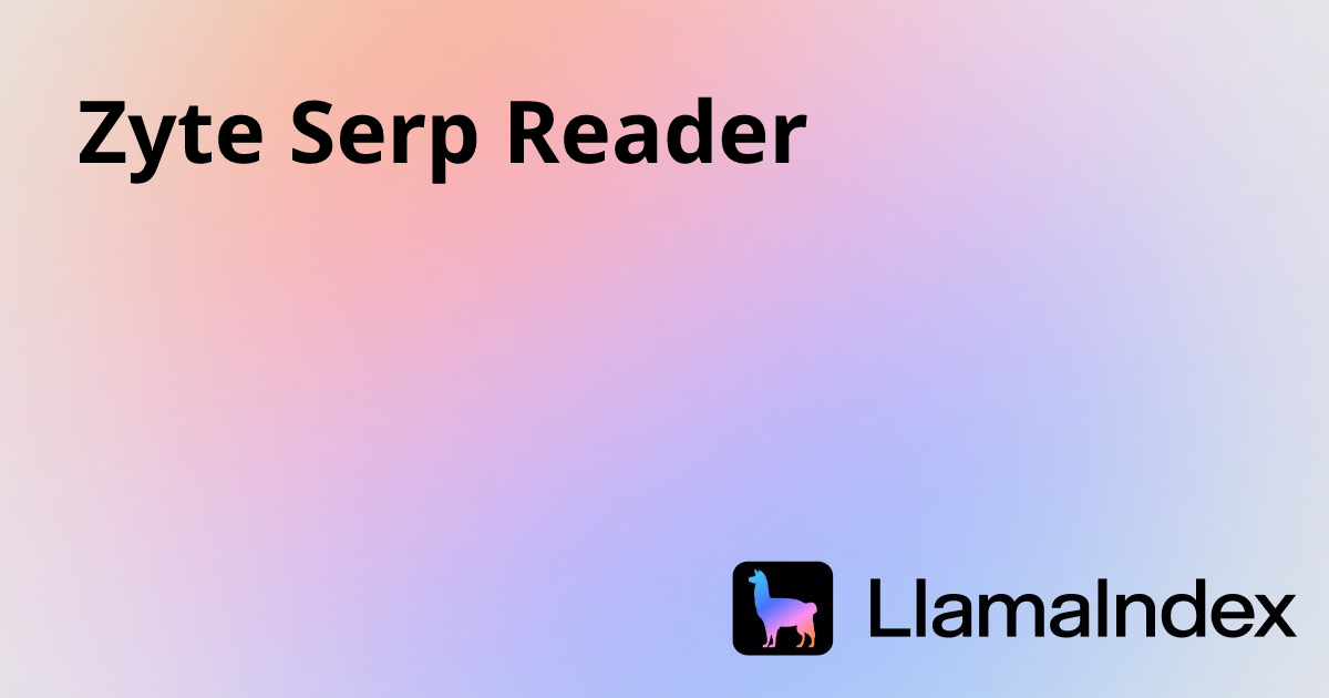Zyte Serp Reader | Developer Documentation