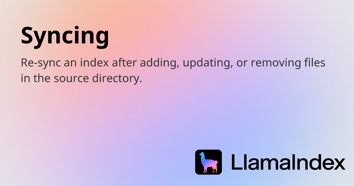 Syncing | Developer Documentation